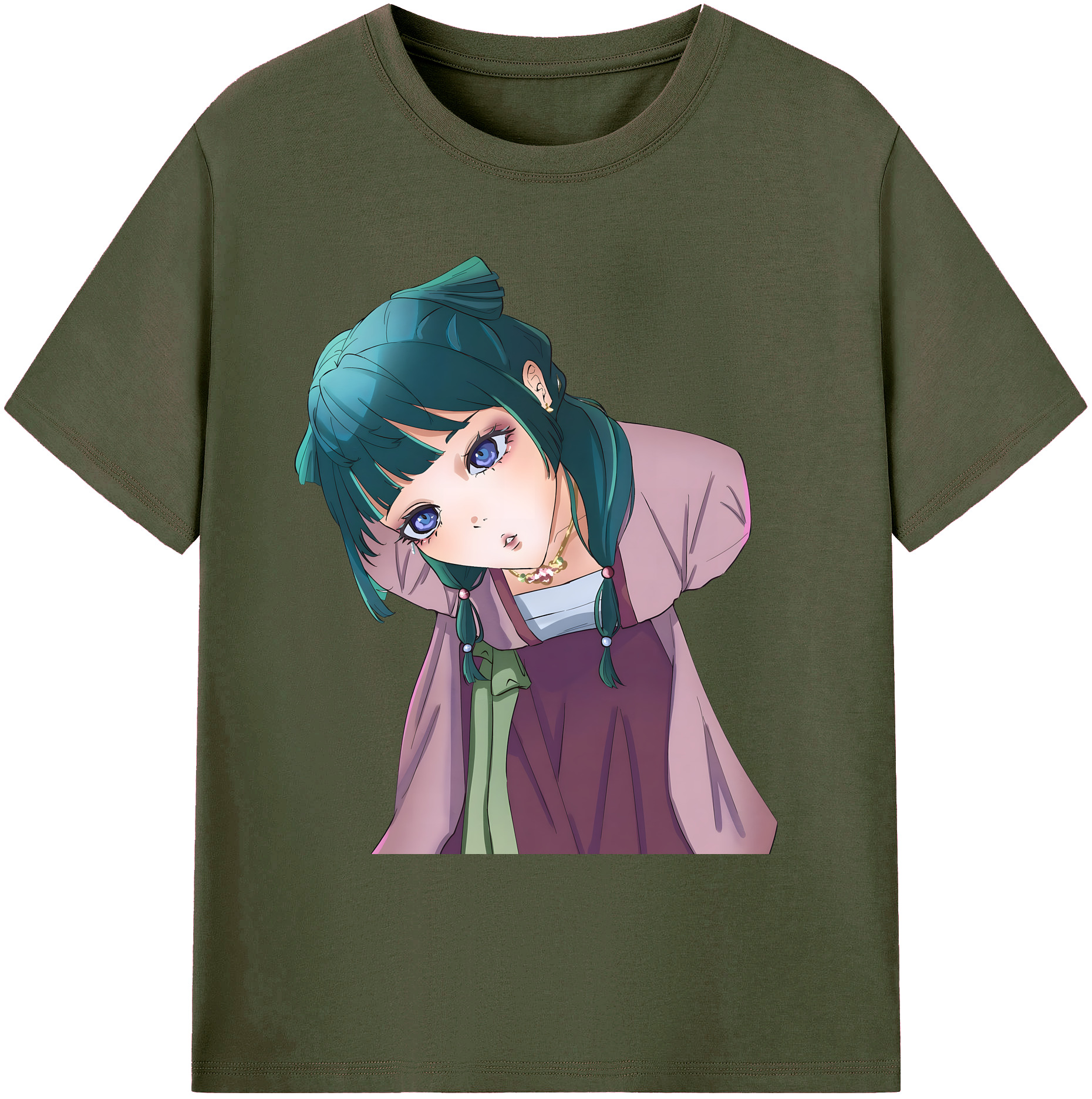 （画像用） 薬屋のひとりごと The Apothecary Diaries 綿100％ メンズ半袖Tシャツ｜肌触りやわらか＆通気性
